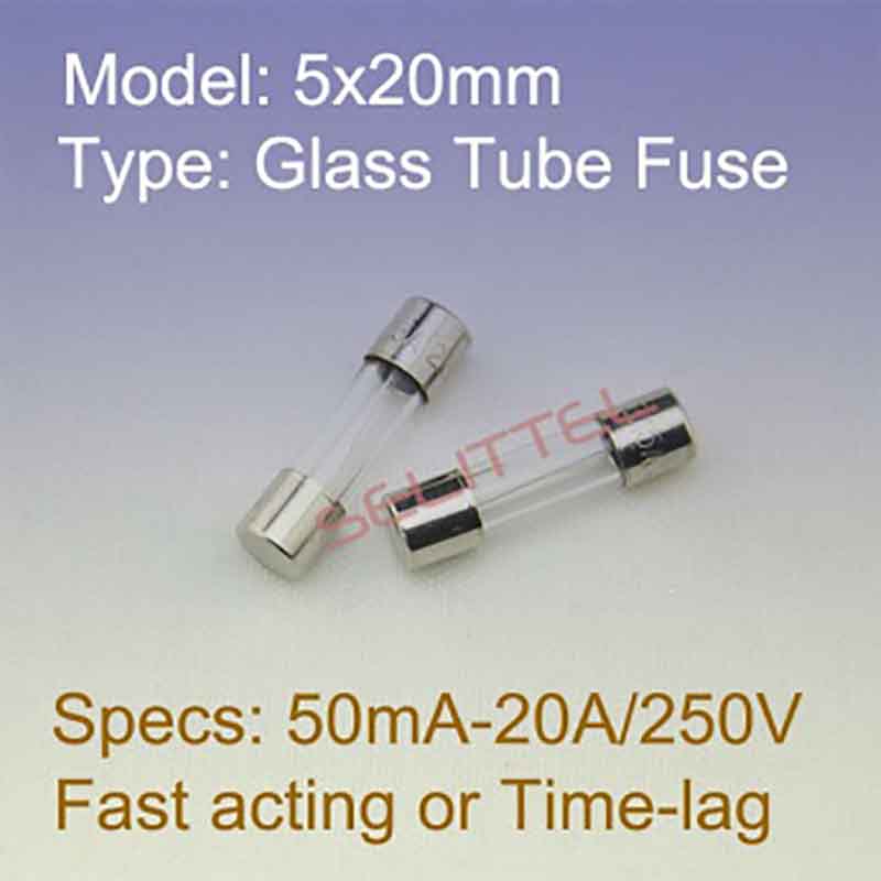 5x20-glass 5x20mm玻璃管保险丝