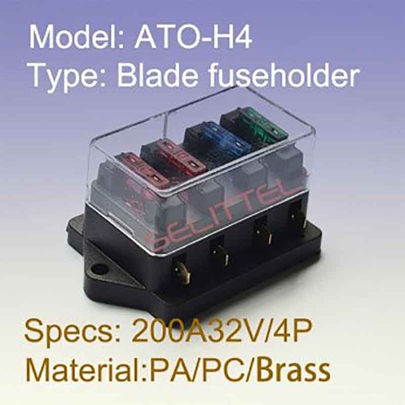 ATO-H4 Blade fuse holder