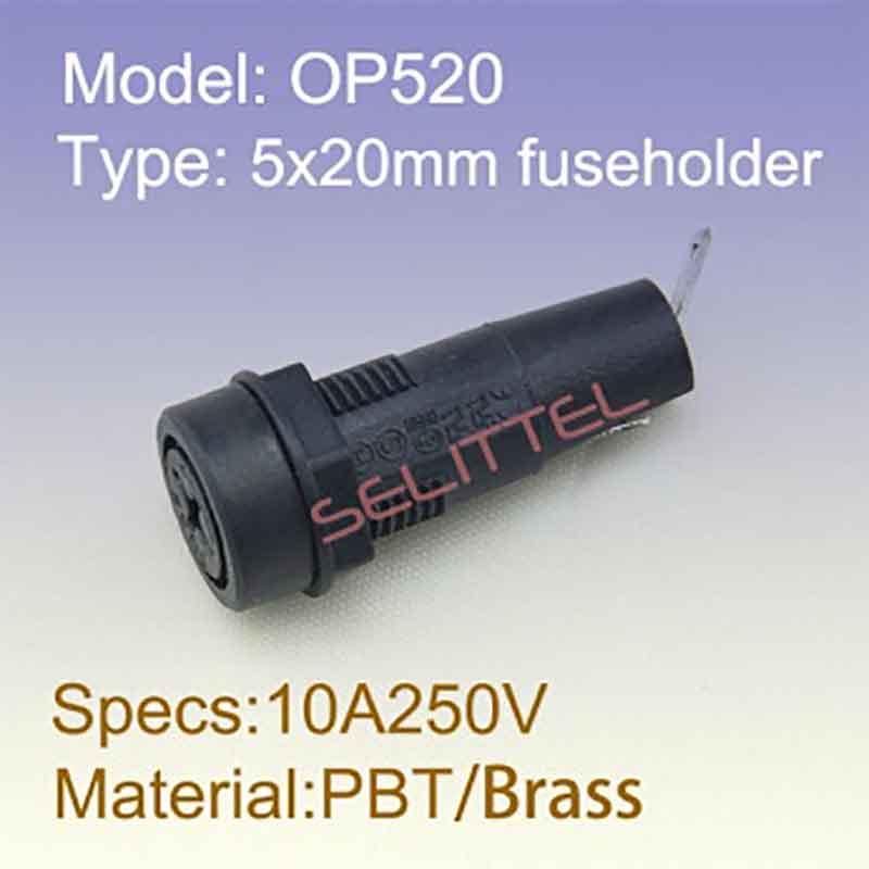 OP520 5x20mm fuse holder