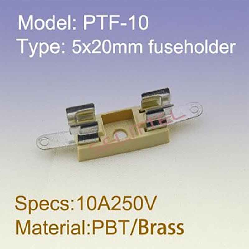 PTF-10 5x20mm fuse holder