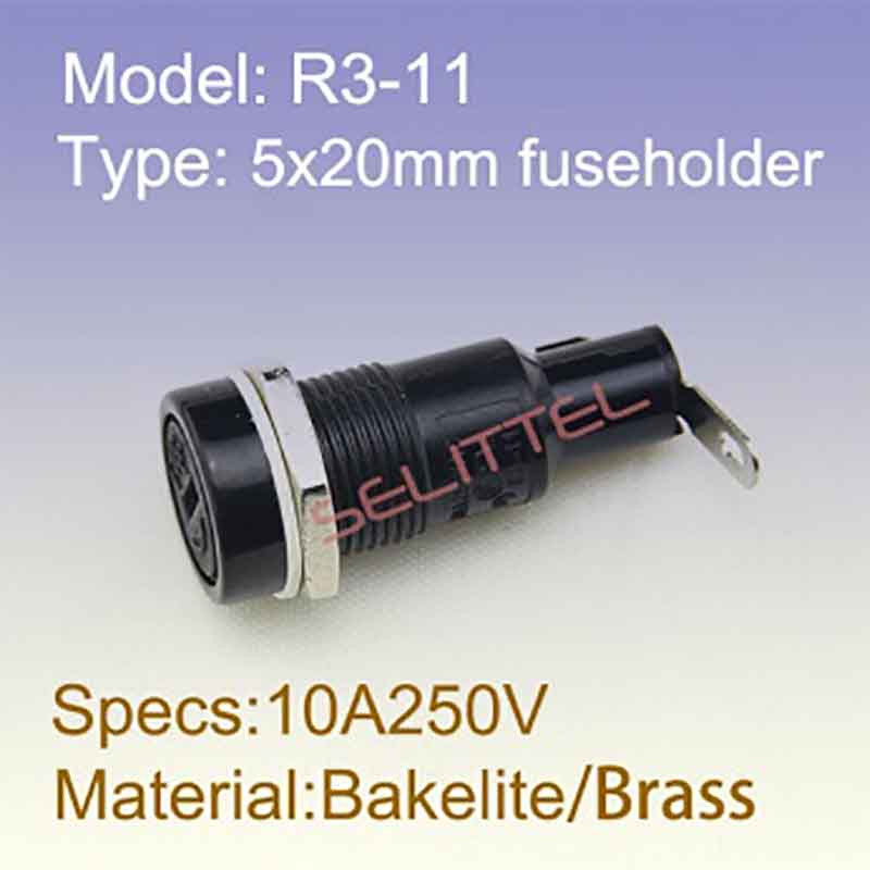 R3-11 5x20mm fuse holder