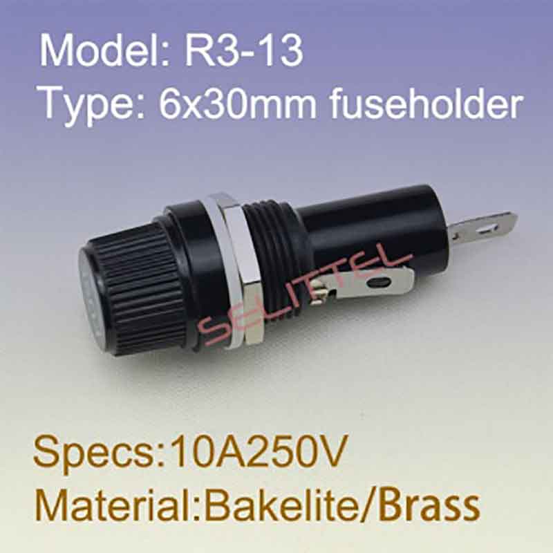 R3-13 6x30mm fuse holder