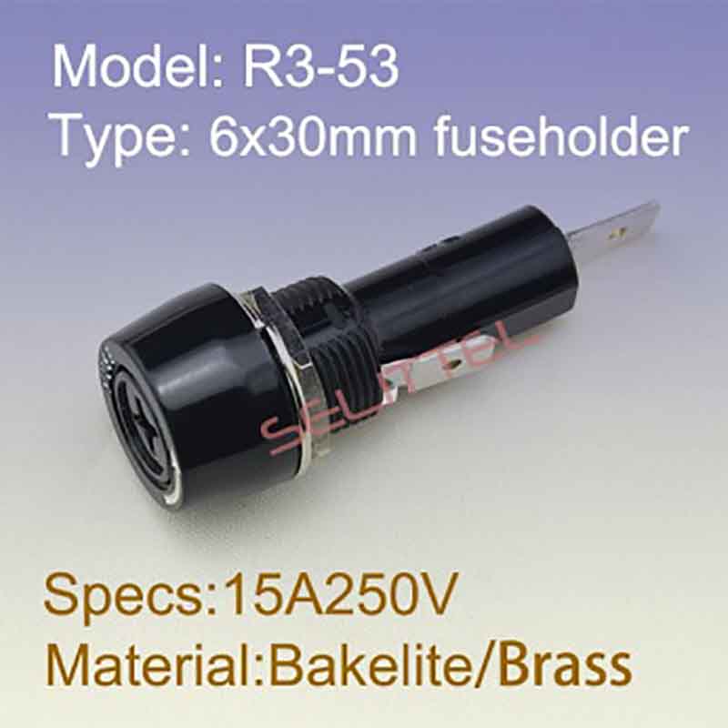 R3-53 6x30mm fuse holder
