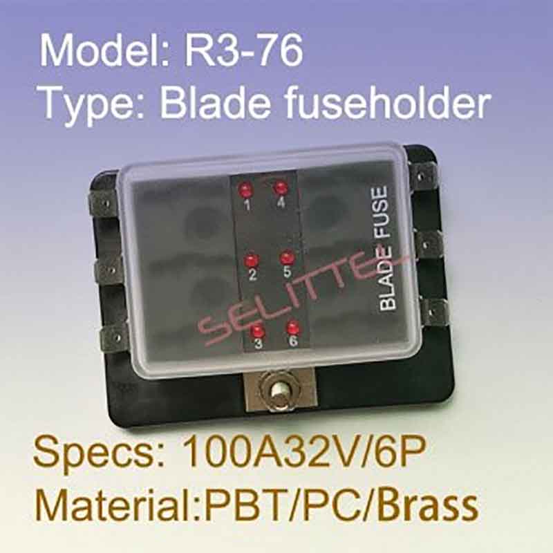 R3-76 Blade fuse holder