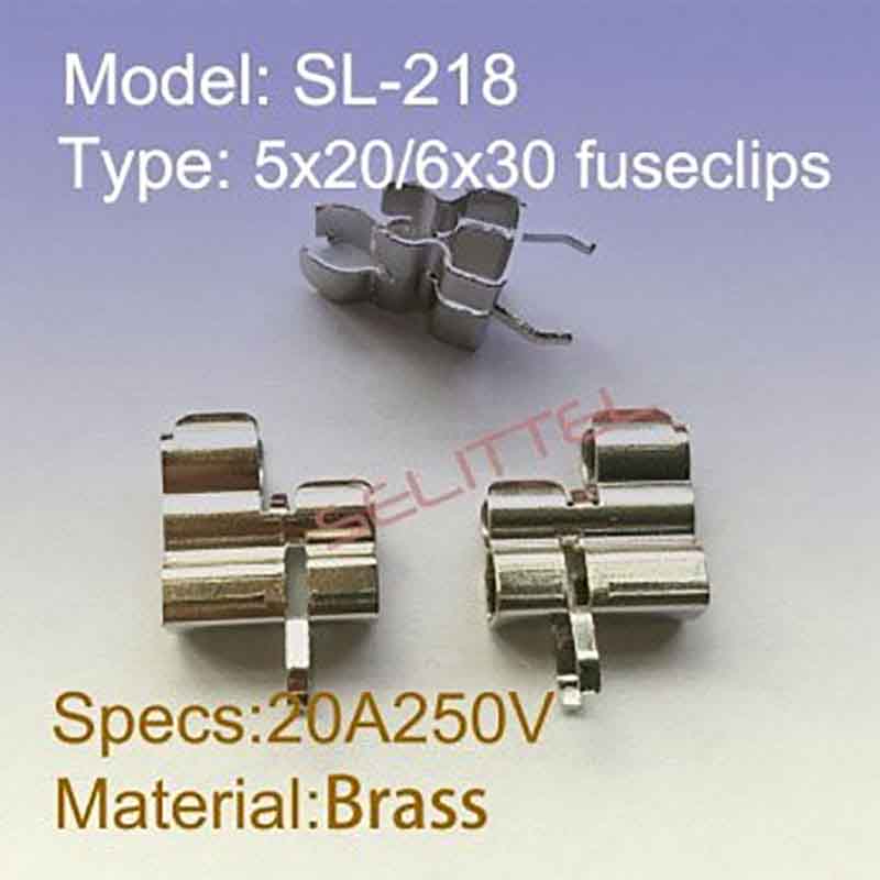 SL-218 5x20mm/6x30mm fuse clip