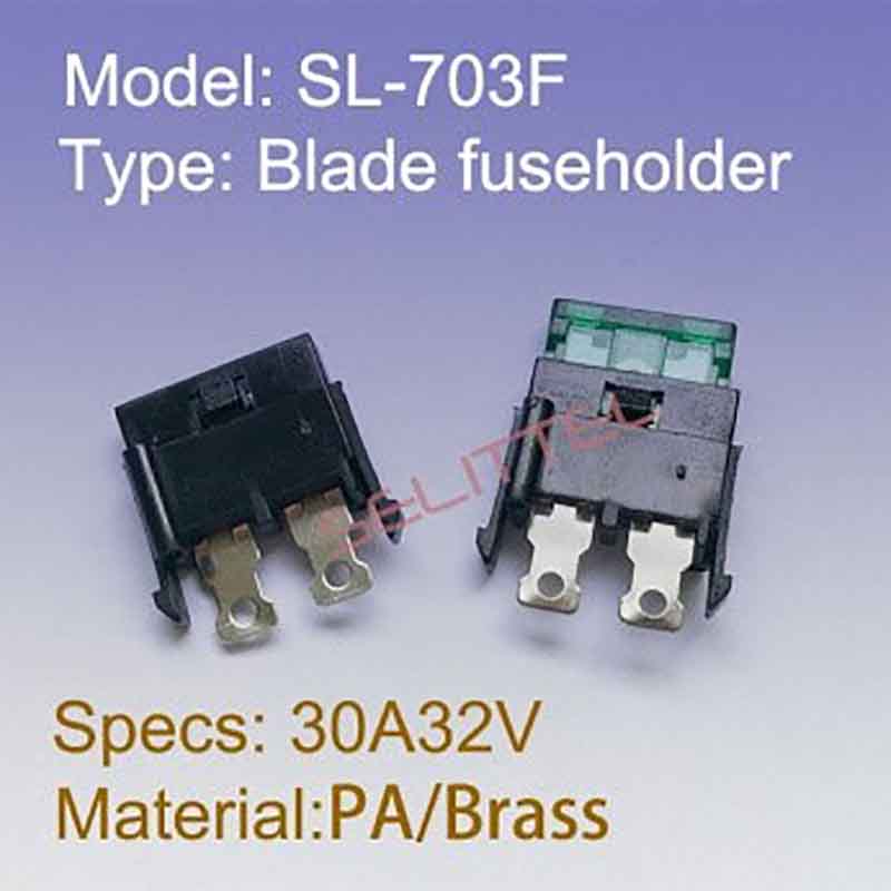 SL-703F 中号插片保险丝夹