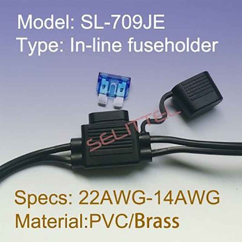 SL-709JE 中号插片防水保险丝座